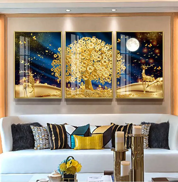 Tranh tráng gương 5D trang trí TGA 001