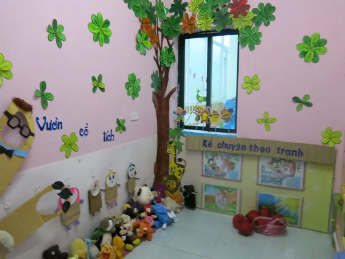 Trang trí góc học tập trường mầm non độc đáo cho bé - Phú Long Blog