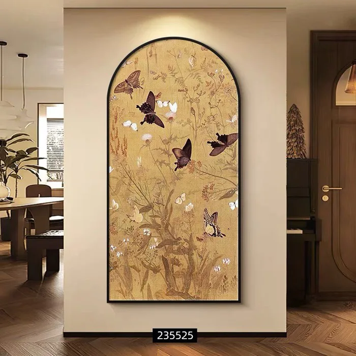 Tranh treo tường cổ điển phong cách indochine decor phòng khách, tranh  canvas treo tường decor phòng ngủ, phòng thiềntrà