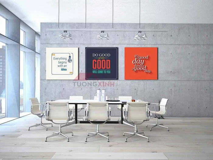 Tranh Slogan tạo động lực cho văn phòng - Tường Xinh Việt Nam
