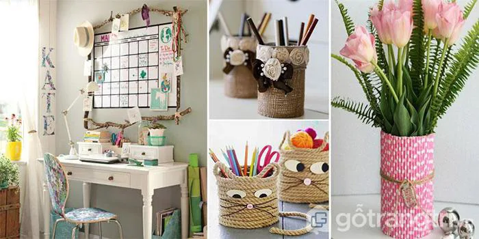 Cách trang trí bàn học đẹp khơi nguồn cảm hứng học tập bất tận