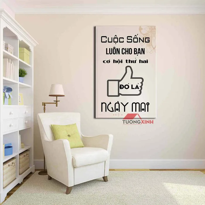 Tranh Slogan tạo động lực cho văn phòng - Tường Xinh Việt Nam