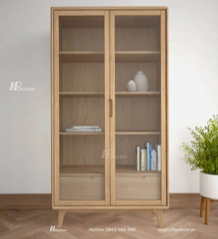 Tủ gỗ trang trí phòng khách đẹp, tủ nội thất phòng khách