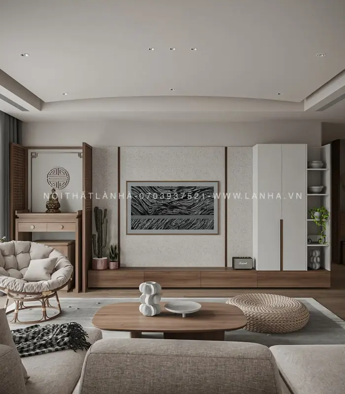 25+ Mẫu Kệ Tủ Trang Trí Phòng Khách Đẹp Hiện Đại 2024