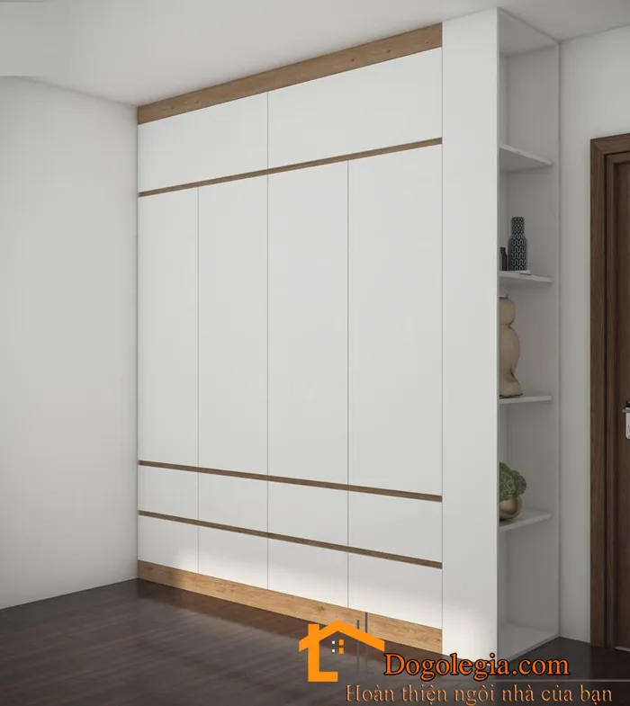 Mẫu tủ áo âm tường đẹp LG-TAT023