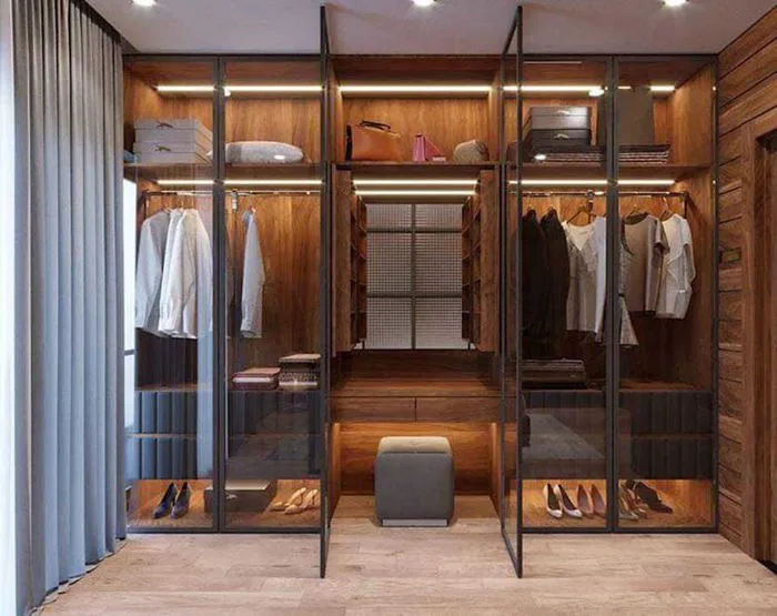 20+ Mẫu Tủ Quần Áo Âm Tường Tiện Lợi, Tiết Kiệm Không Gian