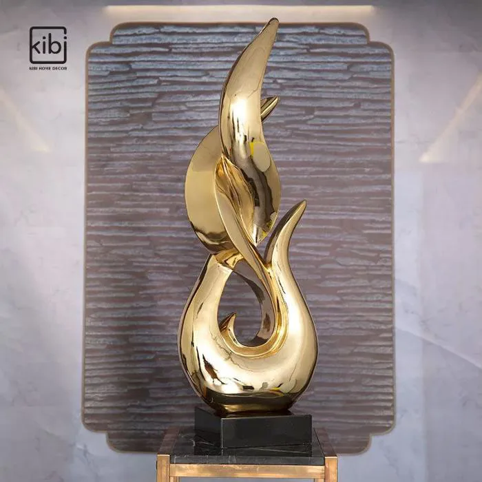 TƯỢNG DÉCOR NGỌN LỬA | KIBI HOME DECOR