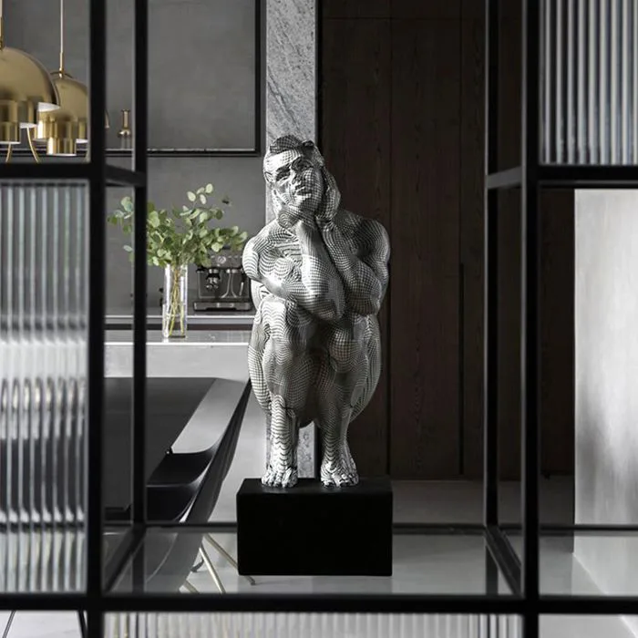 Tượng Decor 3D Nhân Vật Trừu Tượng KTV019