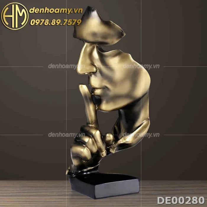 Tượng decor trang trí nội thất phong cách trừu tượng DE00280