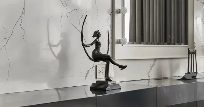 Tượng decor phòng khách và cách lựa chọn - Trâm Anh Art