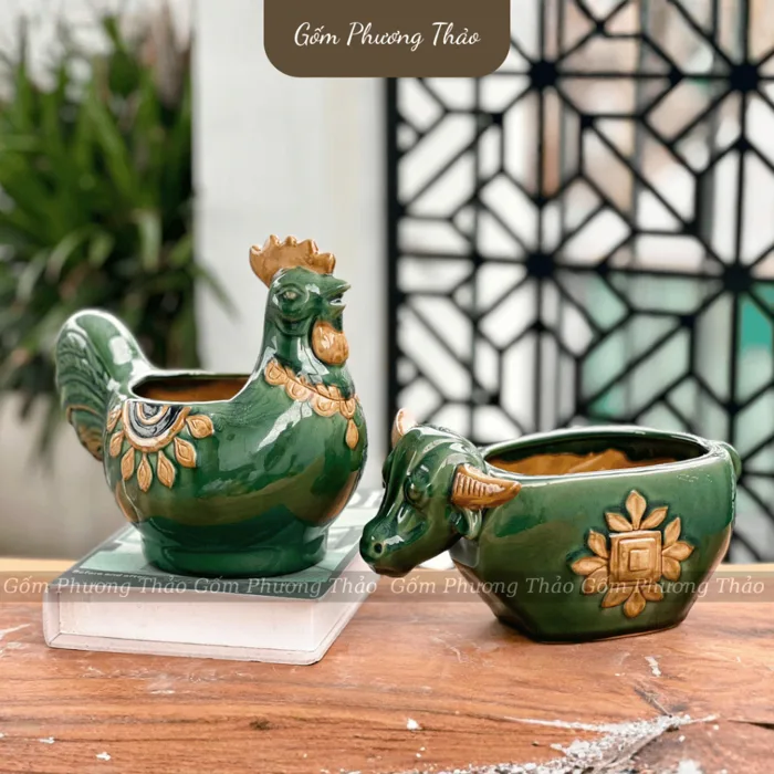 Tượng Gốm Decor Hình Con Vật Nghệ Thuật, Cắm Hoa, Để Quả, Trồng Cây |  Shopee Việt Nam