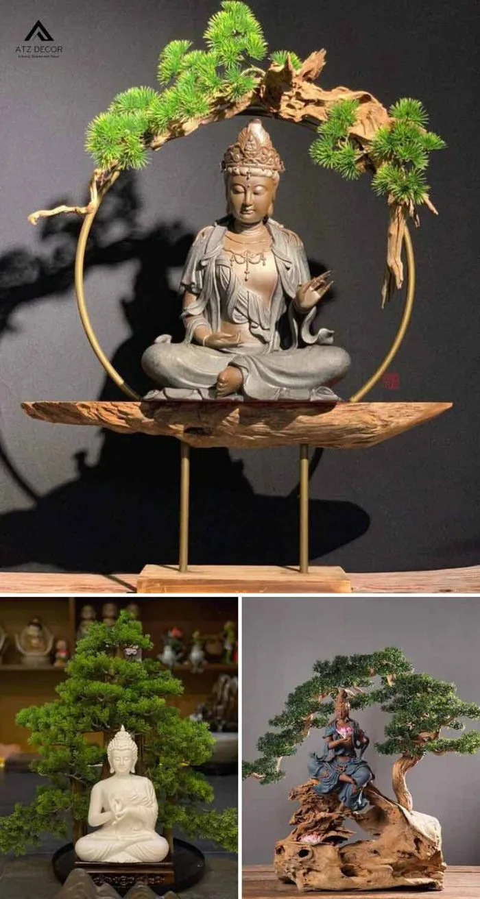 Tổng hợp những mẫu tiểu cảnh tượng phật trang trí nhẹ nhàng, thanh tịnh -  ATZ DECOR