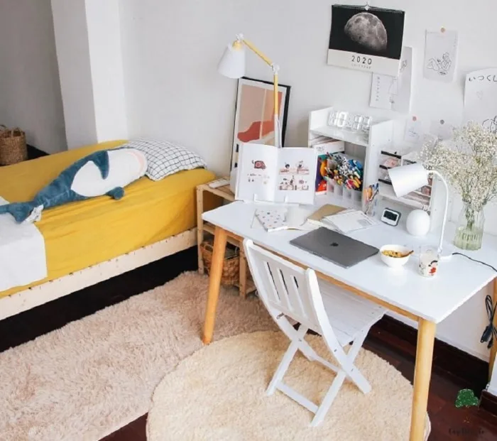 Hướng Dẫn Decor Bàn Học Kiểu Hàn - Trung - Nội Thất Hoà Phát