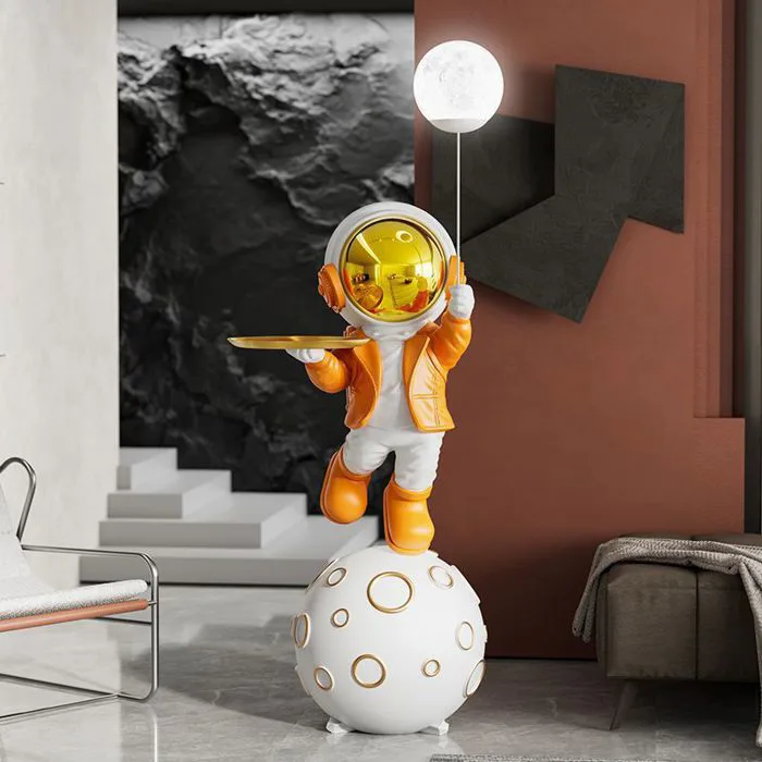 Tượng Phi Hành Gia Bê Khay - Decor Trang Trí Tượng Phi Hành Gia Bê Khay - Decor Trang Trí