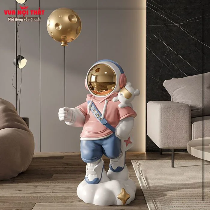 Tượng phi hành gia đi bộ trên mây TTT78 giá rẻ | Vuanoithat Tượng phi hành gia đi bộ trên mây TTT78 giá rẻ | Vuanoithat