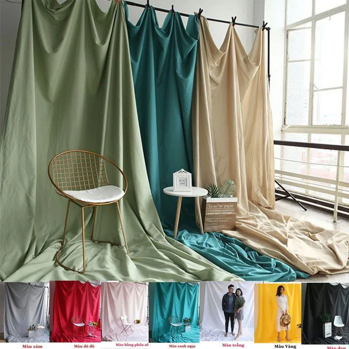 Phông nền vải trơn – LAM DECOR