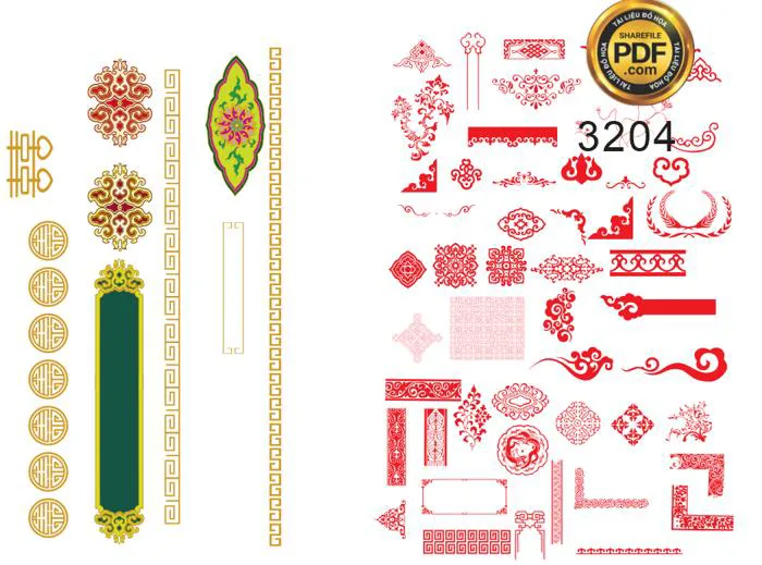 Khung viền trang trí đồ họa - Hoa văn góc file Corel | VIPcorel.com - Thư  viện mẫu thiết kế đồ họa CorelDRAW (CDR).