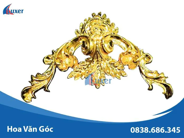 Phù điêu Hoa Văn Góc Luxer – Công ty TNHH MTV Luxer Việt Nam