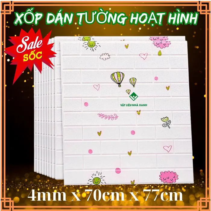 Xốp Dán Tường Hoạt Hình Cho Bé - Tổng Kho Bán Rẻ Nhất Tphcm